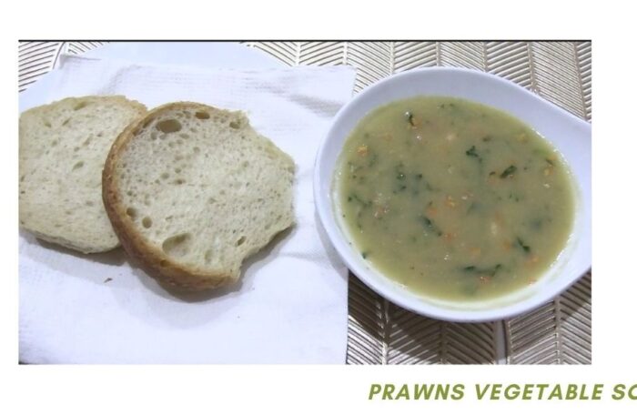 Prawns Vegetable Soup